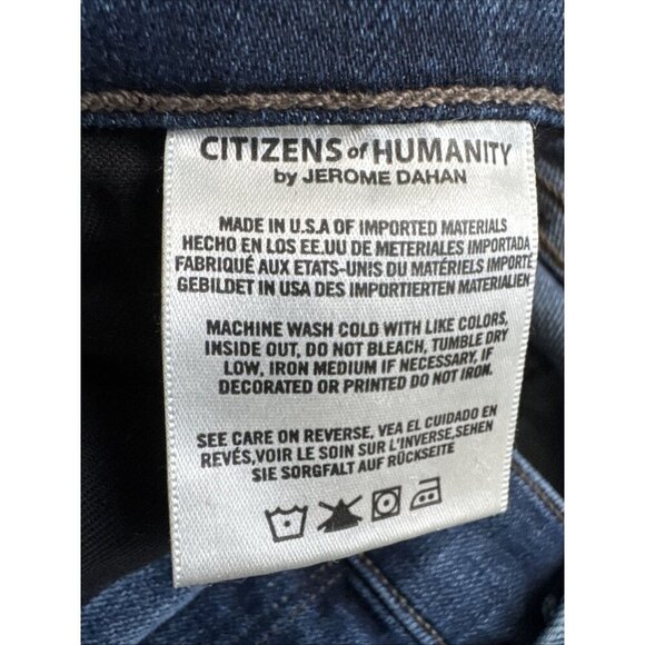 Citizens of Humanity Jeans Avedon Ankle Skinny Jeans Size 28 Blue Denim Mid Rise - Picture 12 of 13